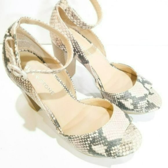 Sun + Stone Reeta Block Heel Platform Sandals-6 - Picture 6 of 7